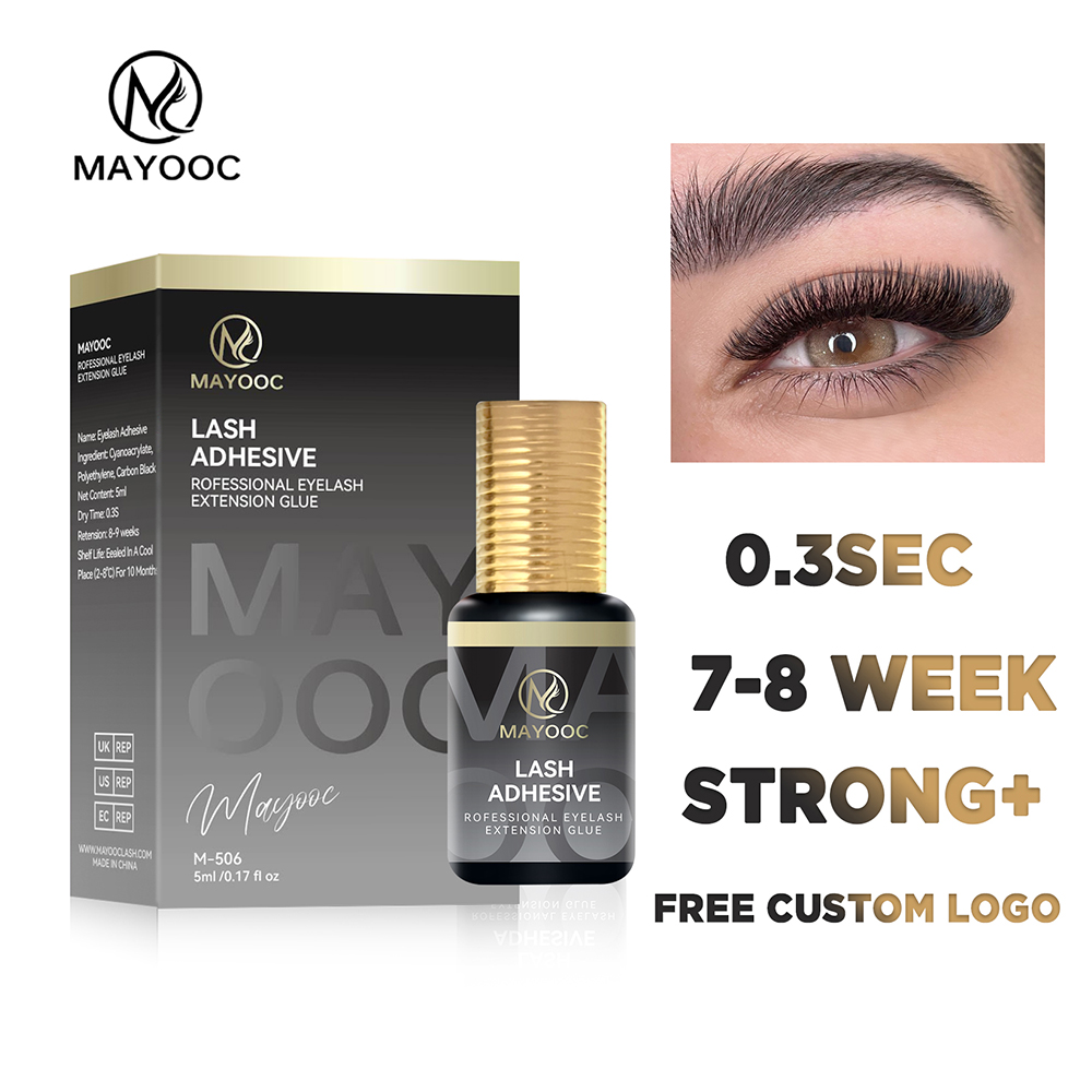 Eyelash Extension Glue For Sensitive Eyes - MAYOOC 0.3 Sec Klej do przedłużania