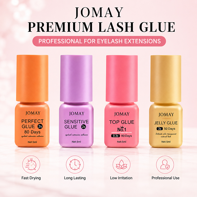 Eyelash Extension Glue For Sensitive Eyes - JOMAY Klej do przedłużania rzęs 0.3S-2S