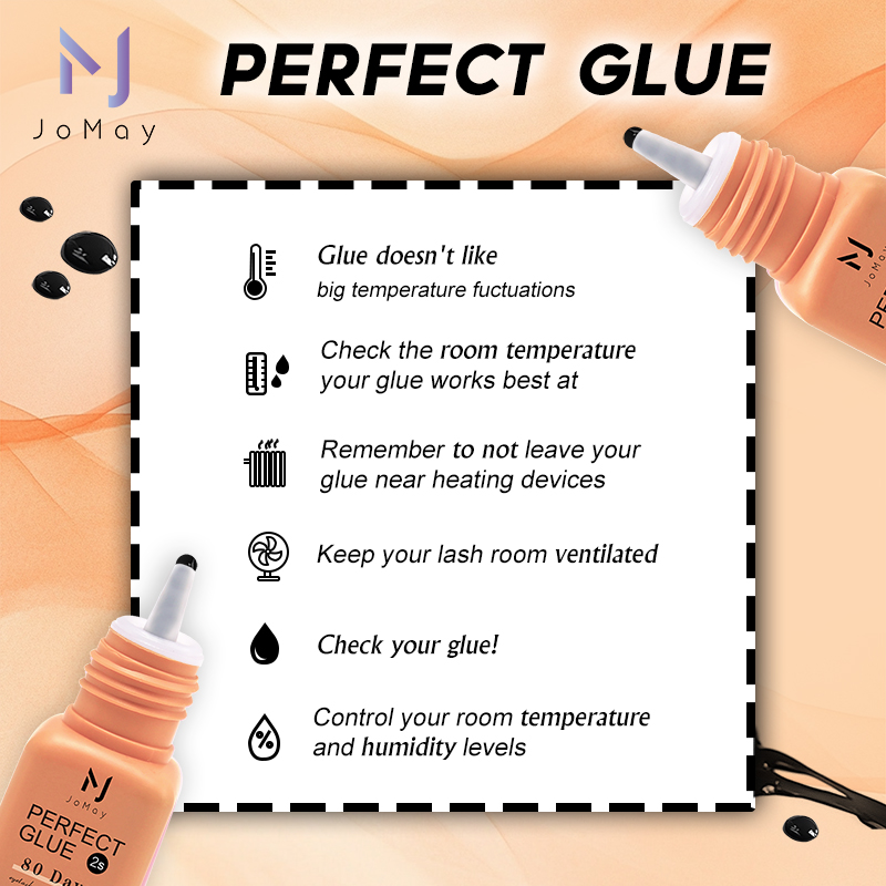 JOMAY Klej do przedłużania rzę – Eyelash Extension Glue For Sensitive Eyes recenzja i cena