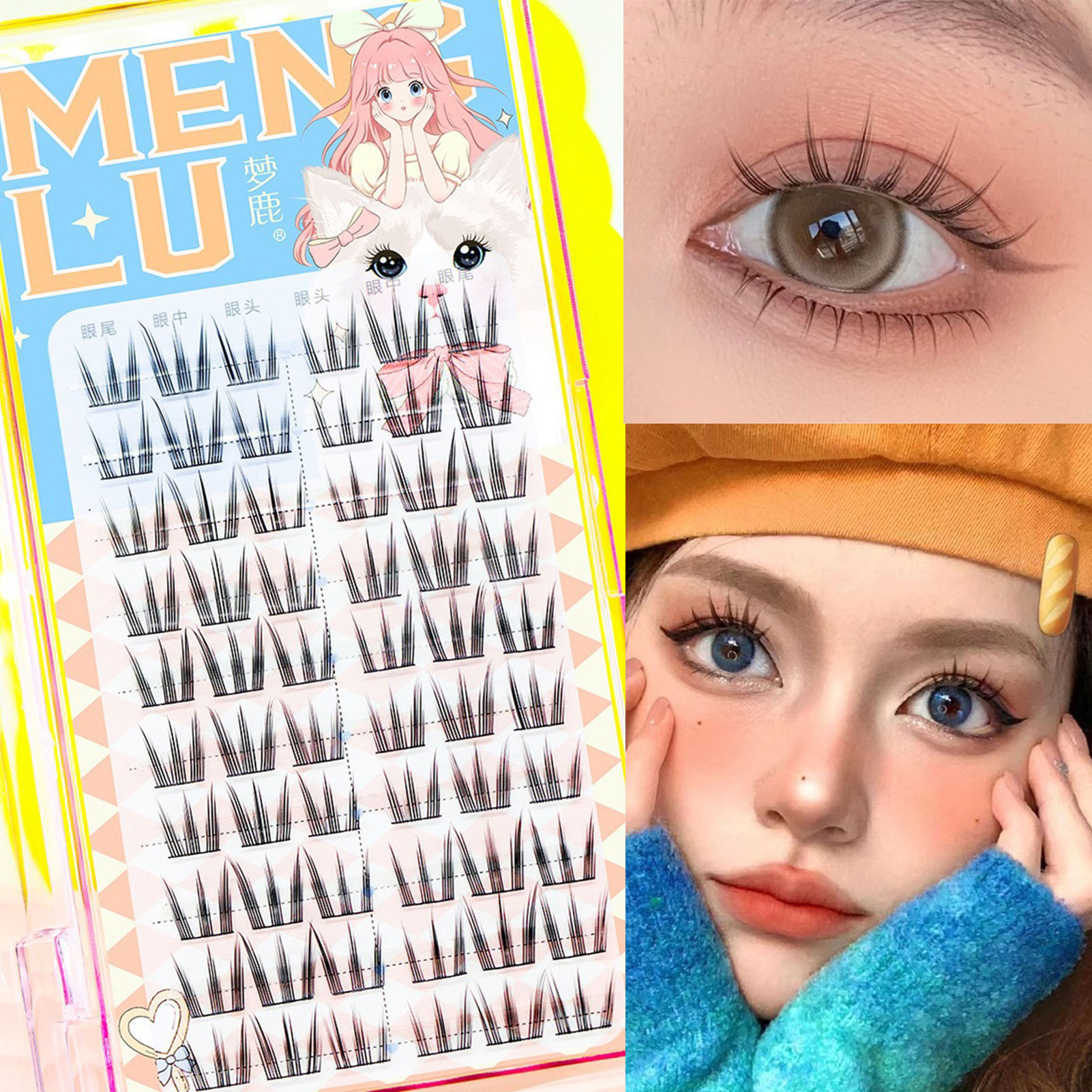 10 rzędów słonecznik sztuczne  – Eyelash Extension In Chinese recenzja i cena