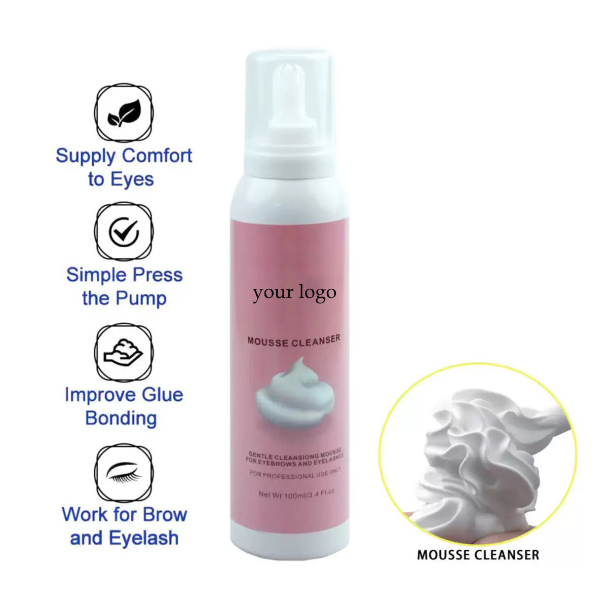 Fabryczny hurtownia Custom100m – Eyelash Extension Glue For Sensitive Eyes recenzja i cena